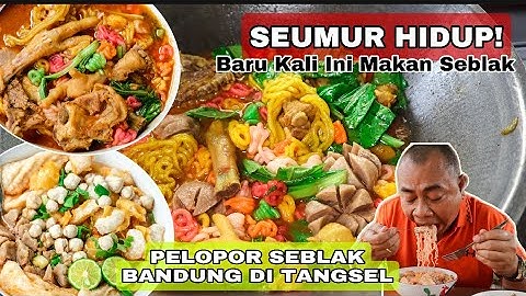 INI DIA PELOPOR SEBLAK ASLI BANDUNG DI TANGERANG SELATAN, SEBLAK AMBOE GEULIS! GEULIS PISAN RASANA👌