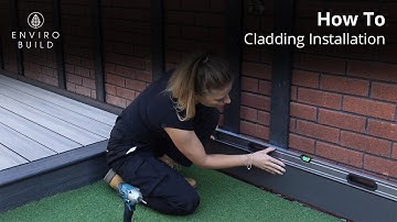 Composite Cladding Installation | Step-by-step Tutorial by EnviroBuild