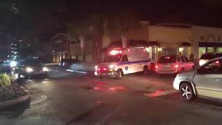 American Ambulance of Orlando Fl 144 responding 7-3-18