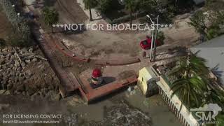 9-12-2017 Key West, FL - Helicopter Footage of Hurricane Irma's Aftermath