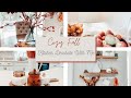 COZY FALL DECORATE WITH ME 2020 | FARMHOUSE KITCHEN FALL DECORATING IDEAS!