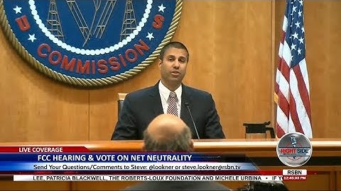 🔴 WATCH: FCC Net Neutrality Hearing & Vote