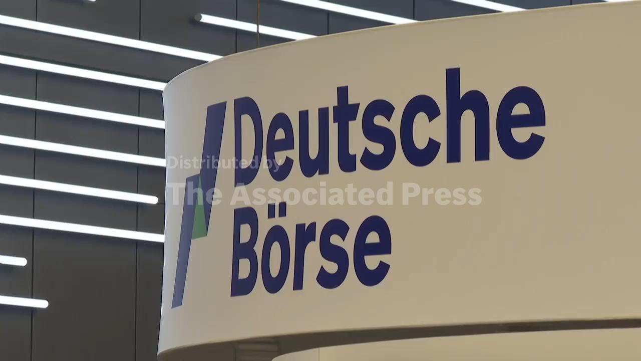 German stock markets down in early morning trading amid Mideast attacks