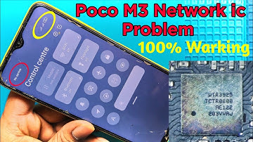 Poco M3 No Network Problem & Redmi 9 Power Network Problem