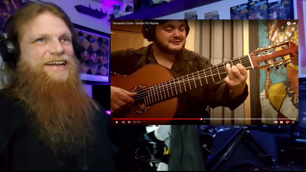 YAMANDU COSTA - Samba Pro Rapha REACTION | Metal Head DJ Reacts