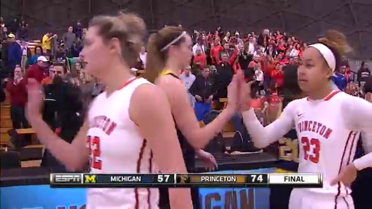 Women's Basketball Highlights Princeton vs. Michigan 12/6/15 YouTube