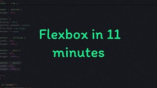 Master CSS Flexbox in Just 11 Minutes | Real-World Project