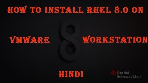 rhel 8 installation || How To Install RHEL 8 On VMware Workstation|rhel 8 installing and downloading