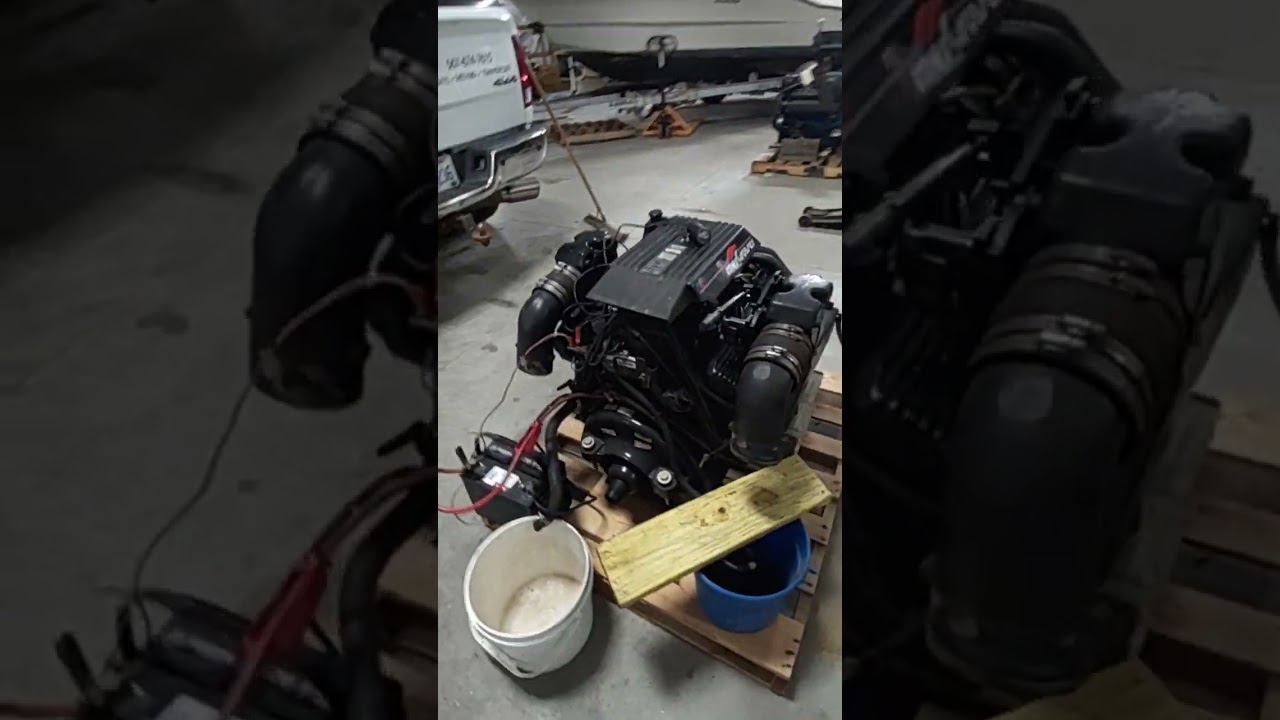 Mercruiser 5.7L V8 alpha 1 gen 2 set up complete engine USED freshwater