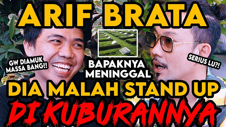 CUKUP TEMEN SAYA AJA YANG GAGAL DI SINI, BISA MATI SAYA ‼️(Arif Brata)