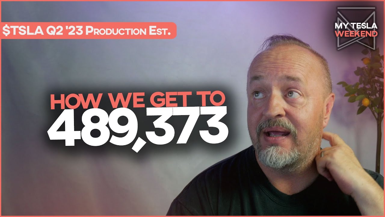 Tesla Q2 2023 Production estimate - YouTube