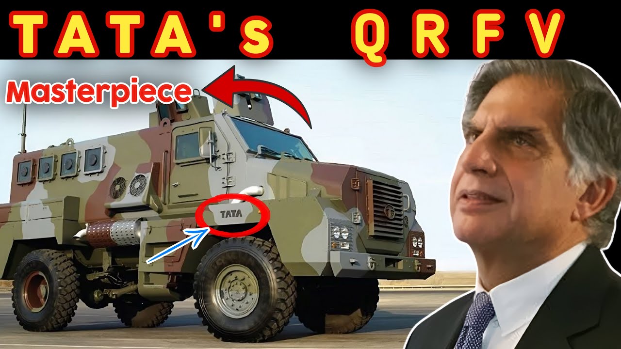 Qrfv Tata's Masterpiece QRFV | Explained | 4 × 4 | Indian Army | Prasoon ...
