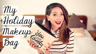 My Holiday Makeup Bag | Zoella
