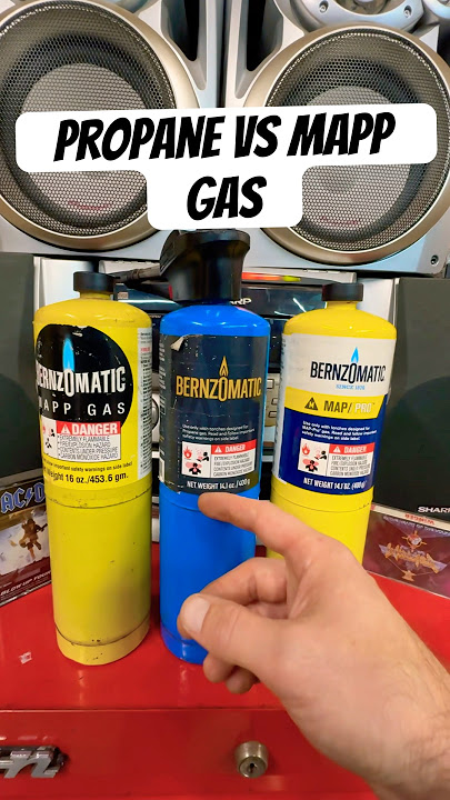 Propane vs MAPP Gas Torch Temps