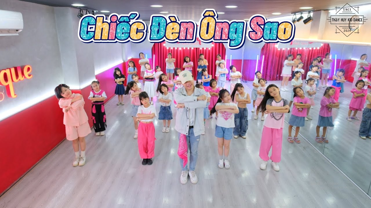 Chiếc Đèn Ông Sao Remix | Nhảy Trung Thu 2025 | Choreo: Thầy Huy Kid Dance