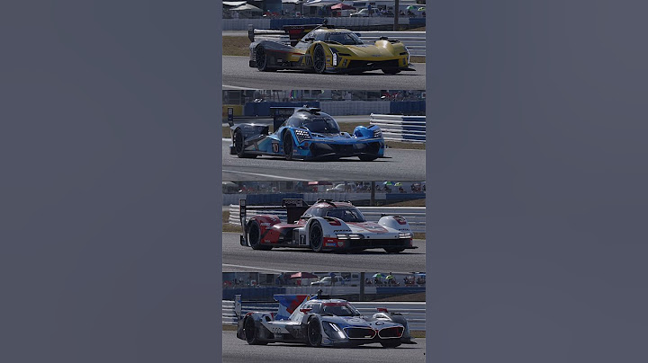 GTP engine sound comparison. #cadillac #acura #porsche #bmw