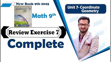 9th Math (2025) Review Exercise 7  Complete || TextBook Board Punjab_New Book Math