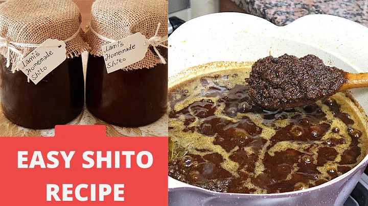 Best Ghanaian SHITO recipe (Black chilli sauce)