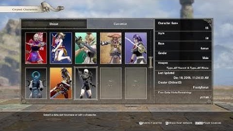 Soul Calibur 6 Custom Character - 9S (Nier: Automata)