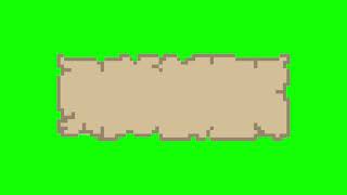 Free to Use Minecraft Animated Small Map Green Screen (No Copyright) for Videos