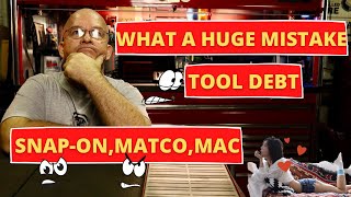 REDUCING TOOL DEBT, TOOL TRUCK LOYALTY, HOW TO AVOID MY MISTAKES...