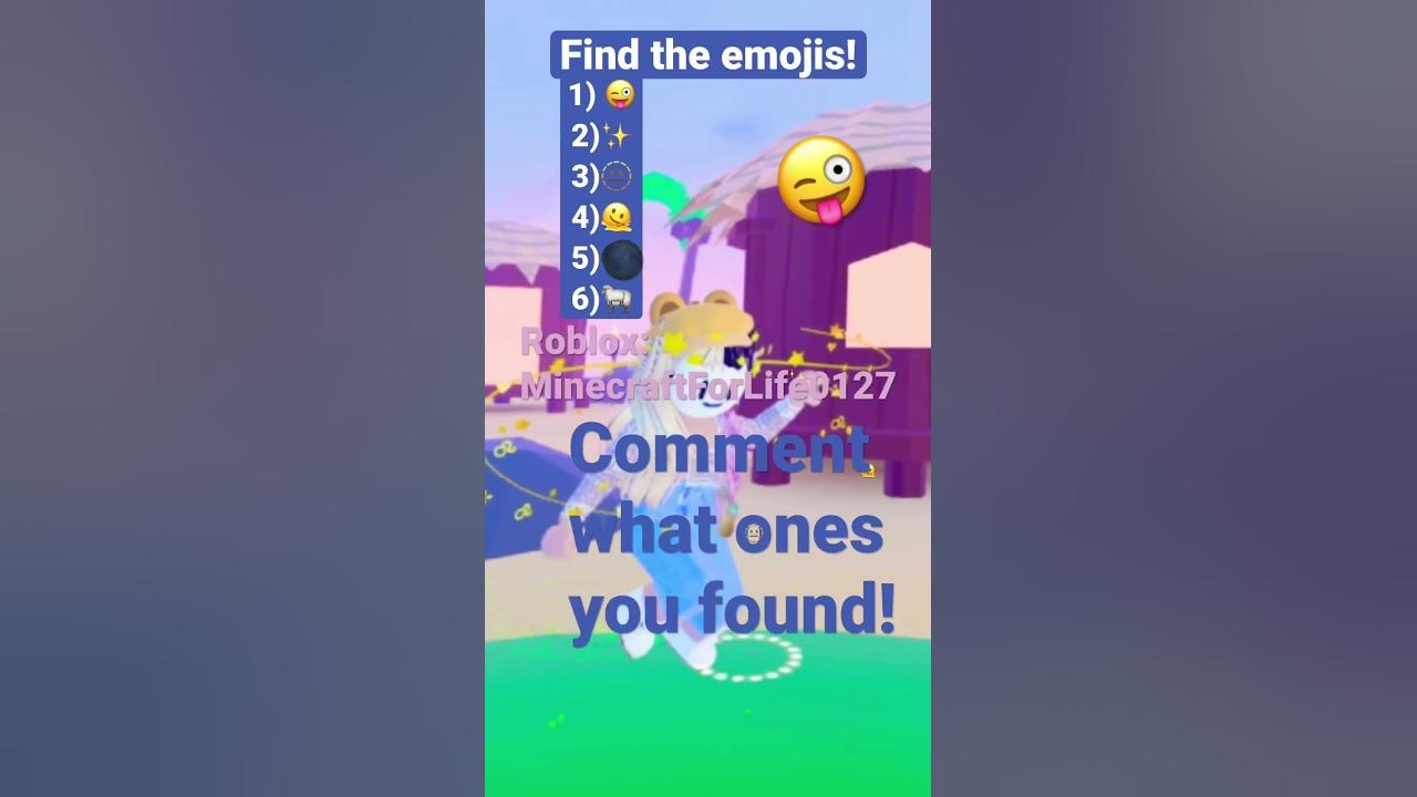 FIND the EMOJIS! Roblox 