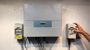 Delta RPI Home Solar Inverter A29 Relay open