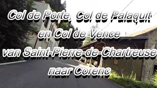 Col de Porte, Col de Palaquit en Col de Vence van Saint-Pierre-de-Chartreuse naar Corenc (2017)