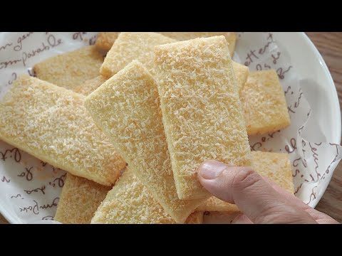 !!     !    , Delicious Coconut Cookies Recipe ASMR