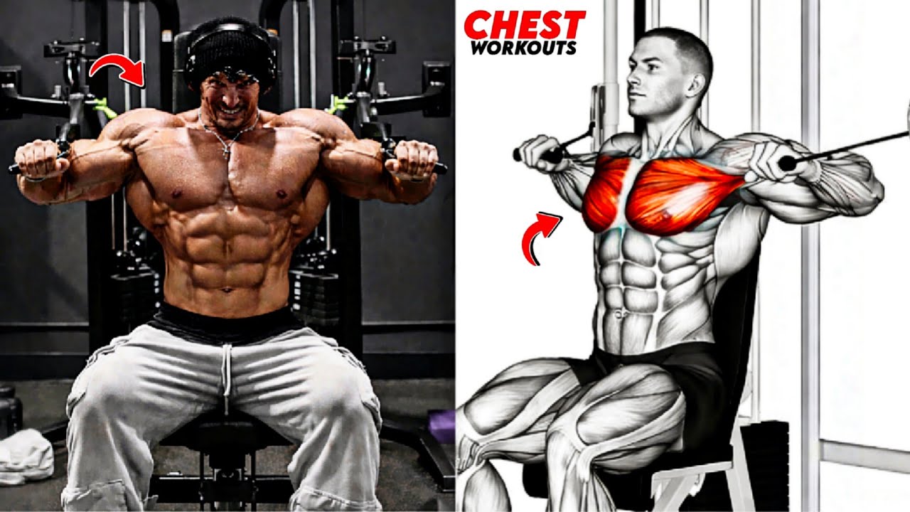 8 Best Chest Exercises for a Crazy Pump & Massive Chest 🔥 - YouTube