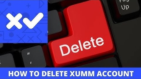 How To Delete XRP Account From XUMM App