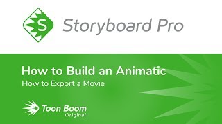 How to Export to Movie with Storyboard Pro