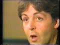 Paul &amp; Linda McCartney talking about Yoko Ono