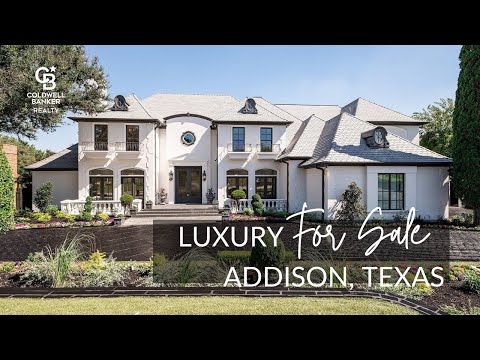 Addison Texas Luxury Home For Sale - Ultimate Entertainment Home!! | #celinaandbeyond