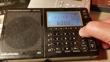 XHDATA D808 overload on 6000 kHz but Grundig G5 is OK