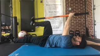 How to do Dead Bugs with a Stick Mobility