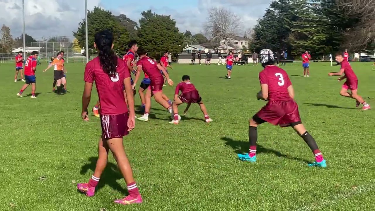 Otara SCORPION KINGZ U14s vs Papakura MAROONs SEA EAGLES U14s 1st half)
