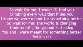 Miniatura de vídeo de "Audien & Lady Antebellum - Something Better (Lyrics)"