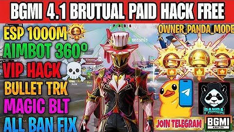 BGMI HACK 4.1 | BGMI 4.1 MOD APK | BGMI ESP HACK | BGMI NEW HACK TODAY | HOW TO HACK BGMI HACK