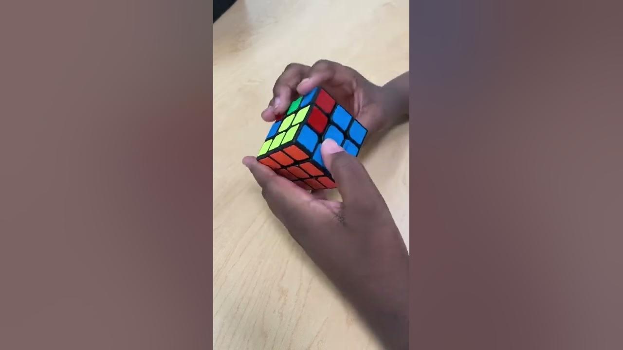 Student solves the rubik s cube and runs into a twisted corner youtube
