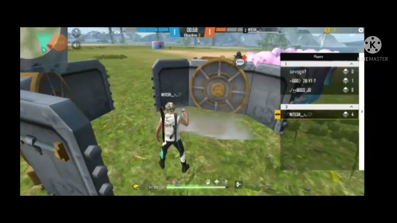 #nonstopgaming 1 v 3 clutch FREE FIRE VEDEO - YouTube