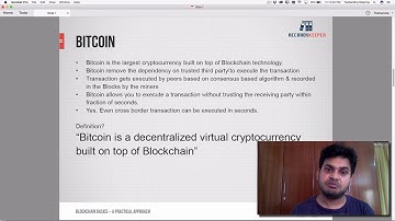 Lecture 2: Definitions - MultiChain: How to Setup Private Blockchain using AWS EC2