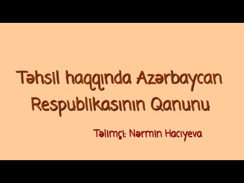 Video: Hansı hadisə müəssisənin jurnalında qeyd edilməlidir?