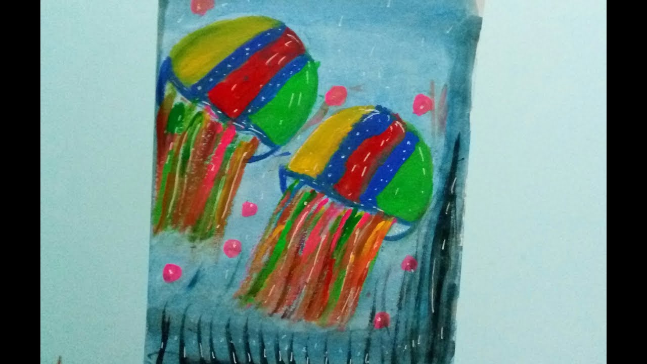 CANVAS PAINTING IDEAS ON PAPER EASY WATERCOLOR (episode 24)/PAINTING ...