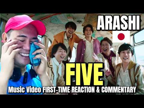 FIRST-TIME REACTION - ARASHI - Five [Official Music Video]