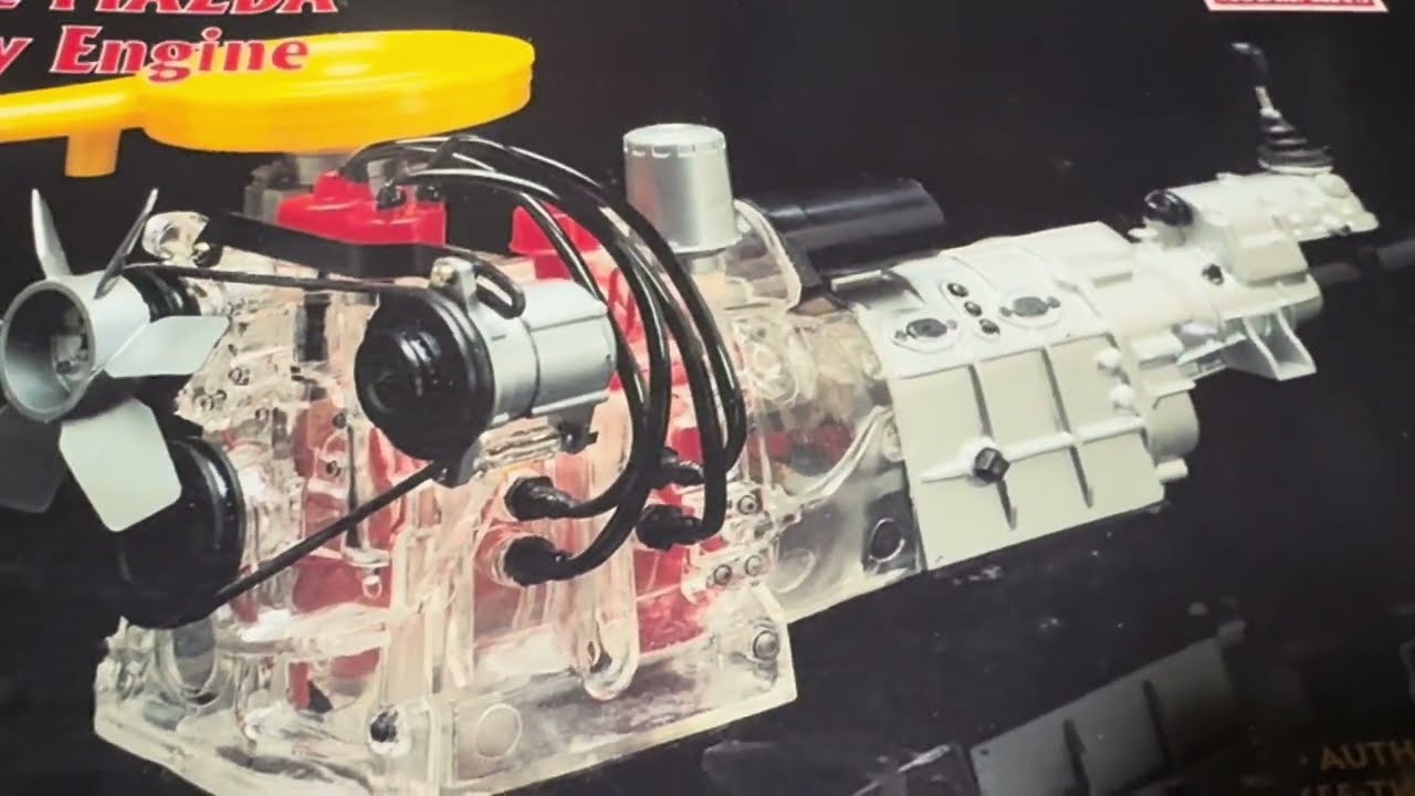 MiniCraft 1/5 Mazda Rotary Engine - YouTube