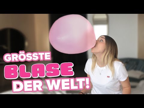 Video: Wie Man Große Blasen Macht