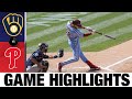 Brewers vs. Phillies Game Highlights (5/06/21) | MLB Highlights