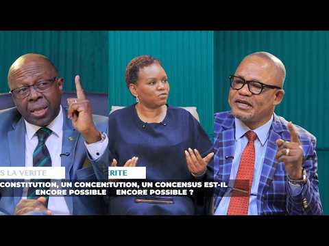 DEBAT SUR  LA CONSTITUTION : UN CONSENSUS EST-IL ENCORE POSSIBLE ? HON. P. KAZADI ET HON. C. MWANDO.