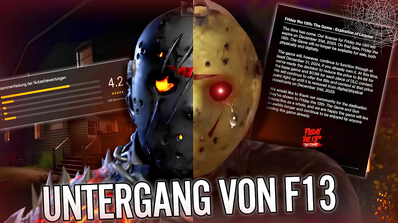 Der ABSTURZ von FRIDAY THE 13TH: THE GAME...📉